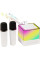 Портативная Bluetooth колонка караоке K18 с микрофонами с RGB подсветкой, колонка speaker с FM USB TF AUX 2 микрофона