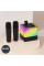 Портативная Bluetooth колонка караоке K18 с микрофонами с RGB подсветкой, колонка speaker с FM USB TF AUX 2 микрофона