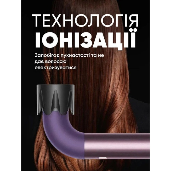 Фен для волос Beheart Hair Dryer X11 PRO 6 насадок, профессиональный стайлер для сушки и укладки, мультифункциональный фен