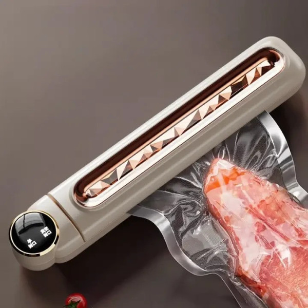 Вакуумный упаковщик LC-802, вакууматор для продуктов Vacuum Sealer, кухонный аппарат для вакуумной упаковки