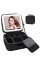Дорожная косметичка  бьюти кейс Make Up с LED зеркалом, тканевая косметичка чемоданчик с подсветкой, органайзер для косметики