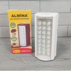Аккумуляторный фонарь, LED фонарь Almina 24LED, портативная лампа с ручкой, компактный кемпинговый фонарь для походов