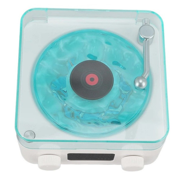 Ночник Vinyl Waves Player ретро-проигрыватель, ночник с эффектом морских волн, LED ночная лампа с Bluetooth колонкой, ретро ночник