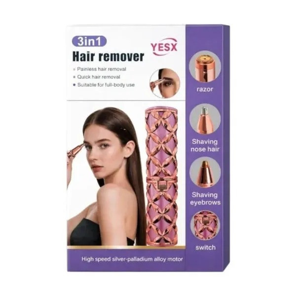Эпилятор для лица 3 в 1 Hair Remover DT-891 DT-892, женский триммер для удаления волос на лице, портативный эпилятор