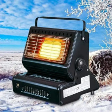 Портативный газовый обогреватель 2в1 газовая плитка-печь 1300W, туристический газовый обогреватель с функцией приготовления пищи