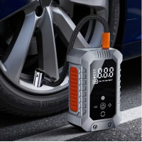 Аккумуляторный автомобильный компрессор ST-5545 15000 мАч с цифровым дисплеем и функцией запуска двигателя, беспроводной