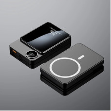 Повербанк PowerBank Q9 5000 mAh, беспроводной power bank с дисплеем, внешний аккумулятор с быстрой зарядкой Type-C