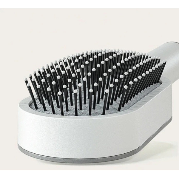 Массажная 3D щетка для волос Central Hollow Cushion Comb, расческа с кнопкой очищения, щетка для массажа кожи головы