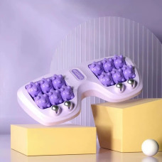 Массажер для ног Cat Claw Style Foot Massager, роликовый массажер для стоп 12 роликов 4 магнита, массажер для ступней и икр 360°