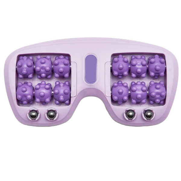 Массажер для ног Cat Claw Style Foot Massager, роликовый массажер для стоп 12 роликов 4 магнита, массажер для ступней и икр 360°