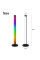 Торшер LED напольный RGB с пультом, светильник интерьерный цветной, лампа декоративная напольная, подсветка для комнаты KBB-3A 2шт