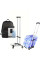 Сложная тележка для покупок Folding Hand Cart до 25 кг, портативная багажная тележка, ручна тележка
