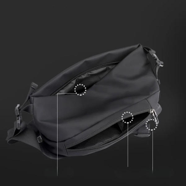 Нагрудная сумка через плечо Baellery Body Bag JXA1808 мужская и женская сумка для путешествий, работы и спорта