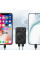Повербанк REMAX RPP-527 10000 mAh с беспроводной зарядкой MagSafe, встроенными кабелями Type-C/Lightning, быстрая зарядка PD/QC