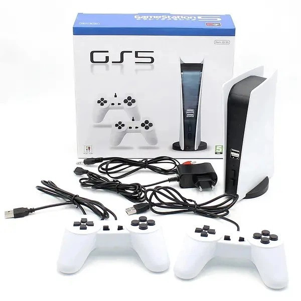 Игровая приставка Dendy Game Station GS5 G155 8-bit с 200 встроенными играми, ретро игровая консоль с 2 джойстиками, подключение A