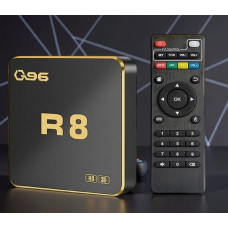 Смарт ТВ приставка Q96 R8 8/64 Android 12, Wi-Fi 6, 4K Ultra HD, Allwinner H618, Bluetooth 5.0, IPTV медиаплеер для телевизора