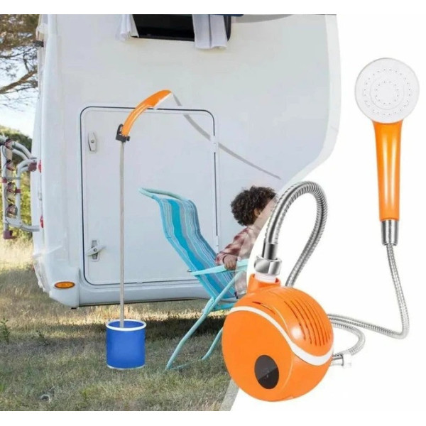 Портативный душ Portable Outdoor Shower на аккумуляторе USB, переносной туристический душ для кемпинга и путешествий, автономный д