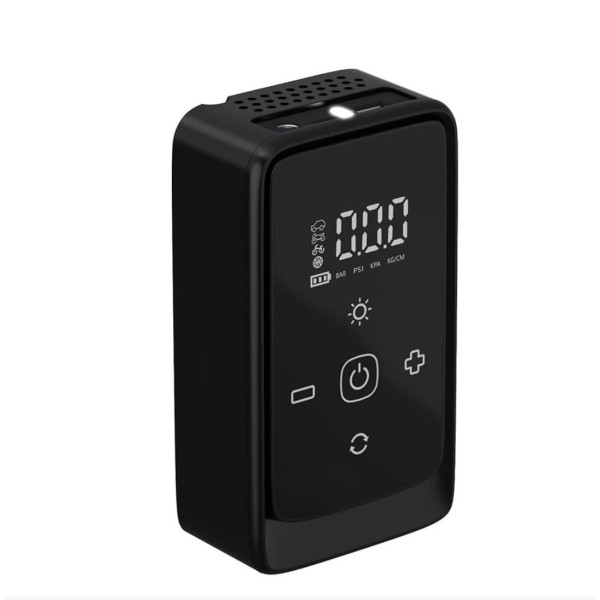 Портативный автокомпрессор M-903A аккумуляторный насос для колес 150 PSI power bank 6000 mAh LED фонарь компрессор для авто