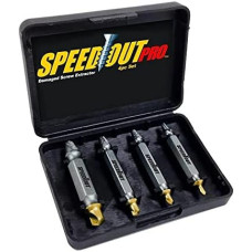 Набор насадок Speed Out для быстрого и легкого удаления поврежденных шурупов, саморезов и болтов, универсальный экстрактор