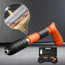 Степлер-пистолет гвоздезабивной The Ceiling Artifact Jumpex PK-01 ручной в пластиковом кейсе, пневматический гвоздовой