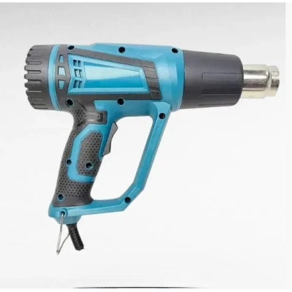 Фен промышленный Hot Air Gun 1600W X512 с 4 насадками, строительный термофен для пайки и снятия краски, электрический технический