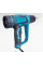 Фен промышленный Hot Air Gun 1600W X512 с 4 насадками, строительный термофен для пайки и снятия краски, электрический технический