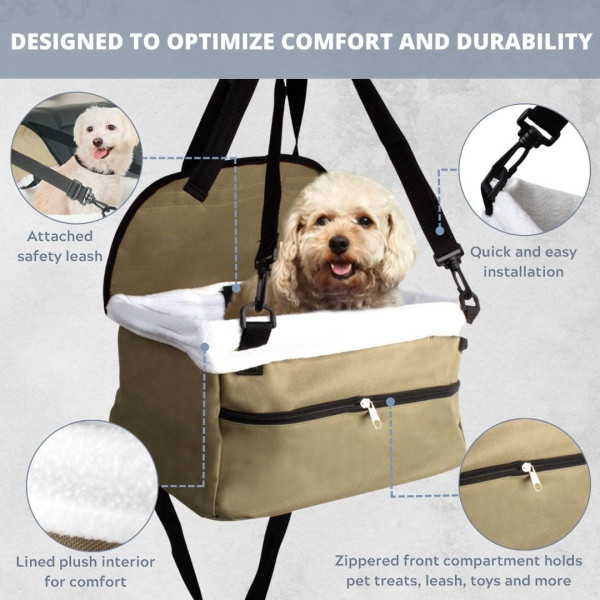 Автомобильная сумка-переноска для животных Pet Booster лежак в авто для собак и котов переноска для собак в машину авто кресл