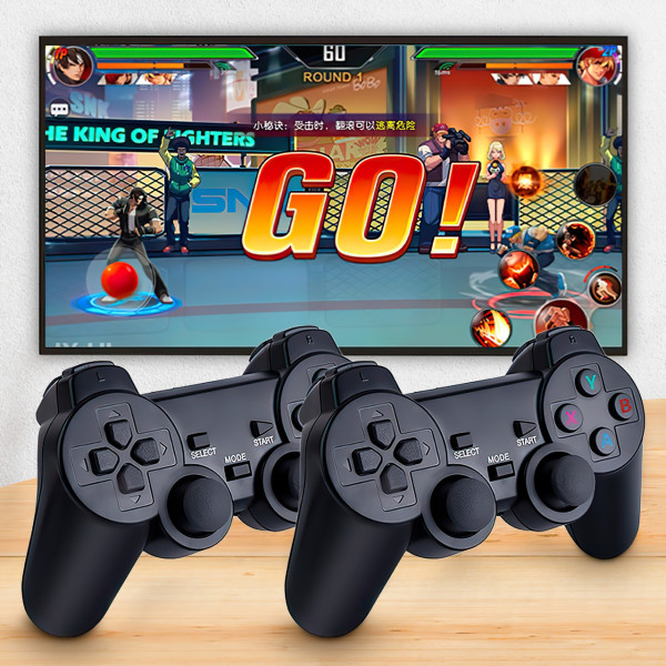 Игровая приставка X2 Plus, геймстик-контроль X2 Plus, портативная игровая приставка 64GB, приставка для ТВ и монитора