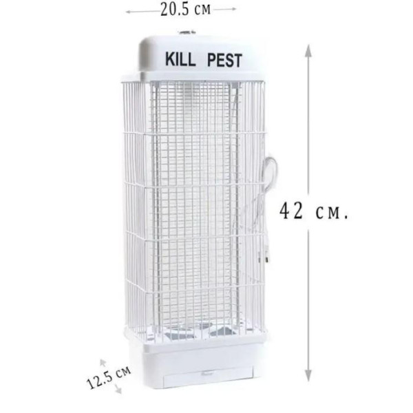 Москитная лампа Renata Electric Insect Killer 10W, электрическая лампа от комаров и мух, ультрафиолетовая лампа от насекомых для д