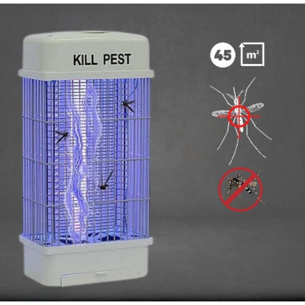 Москитная лампа Renata Electric Insect Killer 10W, электрическая лампа от комаров и мух, ультрафиолетовая лампа от насекомых для д