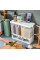 Диспенсер для сыпучих продуктов на 6 отсеков Multifunctional Household Rice Bucket, контейнер для круп и макарон с дозатором
