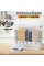 Диспенсер для сыпучих продуктов на 6 отсеков Multifunctional Household Rice Bucket, контейнер для круп и макарон с дозатором
