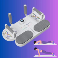Доска для отжиманий и планки Azusumi Push Up Plank Training Board MAG-792, доска для фитнеса дома, мультифункциональ
