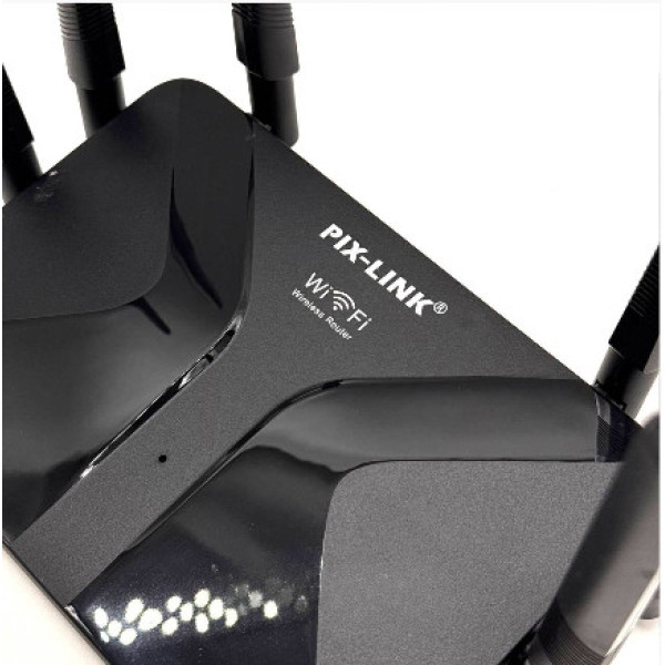 Wi-Fi роутер Pix-link LV-WR50Q AND, маршрутизатор 300 Мбит/с 2.4 ГГц, роутер с 6 антеннами, модем маршрутизатор для дома и офиса