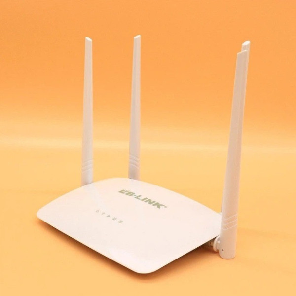 Wi-Fi роутер LB-Link BL-WR450H 2.4 ГГц 300 Мбит/с, 4 антенны 5 dBi, 2 LAN + 1 WAN, беспроводной маршрутизатор для дома и офиса