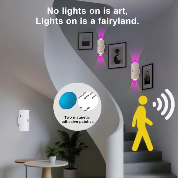 Настенный светодиодный светильник RGB AND 5683 комплект 2 шт декоративная LED подсветка