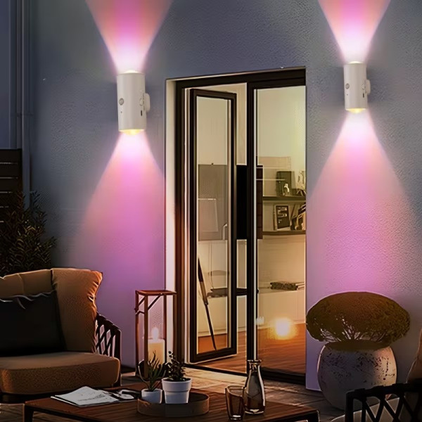 Настенный светодиодный светильник RGB AND 5683 комплект 2 шт декоративная LED подсветка