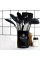 Набор кухонных принадлежностей 12 предметов Kitchen Set, силиконовый кухонный набор для приготовления пищи с деревянными ручками