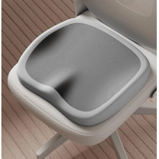 Ортопедическая подушка для сидения в авто и офис, анатомическая подушка memory foam для куприка и спины, противоскользящая основа