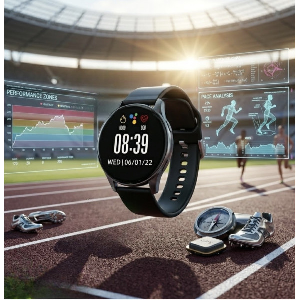 Смарт-часы T2 Pro Active, умные часы AMOLED с Bluetooth звонками, фитнес-трекер, мониторинг здоровья, IP67