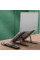 Подставка для ноутбука Laptop Stand N3 складная регулируемая металлическая для ноутбуков 11-15.6 дюймов с чехлом черная