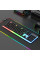 Игровой комплект GTX350 клавиатура и мышь проводные USB RGB подсветка для ПК и ноутбука черный