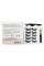 Набор магнитных ресниц Magnetic Eyeliner & EyelashesAND5509 с подводкой и многократными ресницами 5 пар черный