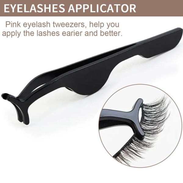 Набор магнитных ресниц Magnetic Eyeliner & EyelashesAND5509 с подводкой и многократными ресницами 5 пар черный