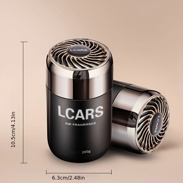Автомобильный ароматизатор воздуха LCARS Car Aromatherapy диффузор для авто дома и офиса с длительным ароматом черный