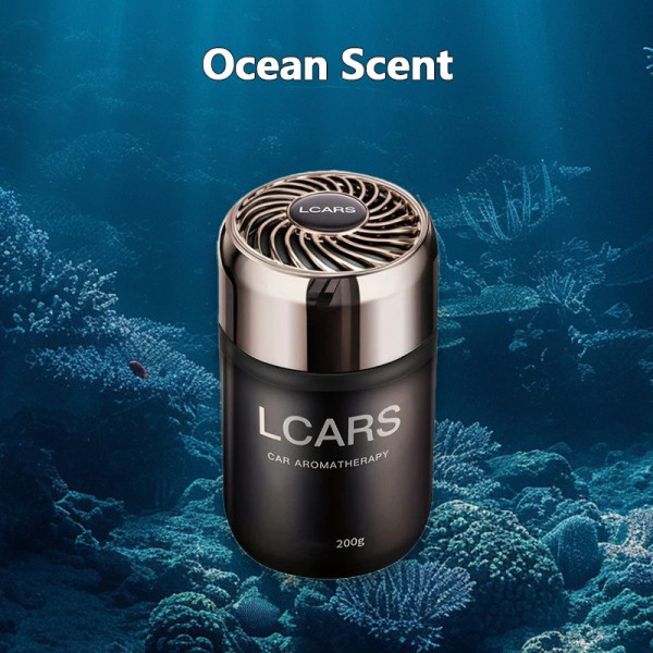 Автомобильный ароматизатор воздуха LCARS Car Aromatherapy диффузор для авто дома и офиса с длительным ароматом черный
