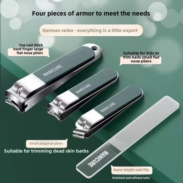 Маникюрно-педикюрный набор Nail Clipper Set AND 5630 10 в 1 в футляре