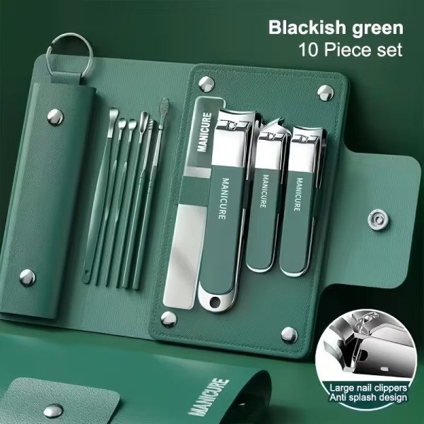 Маникюрно-педикюрный набор Nail Clipper Set AND 5630 10 в 1 в футляре