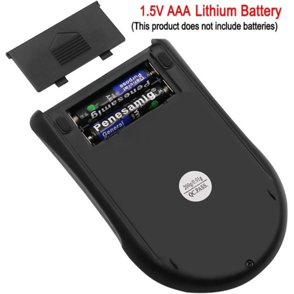 Карманные электронные ювелирные весы AND P071 0.01-100 г точность 0,01 г LCD дисплей с подсветкой портативные