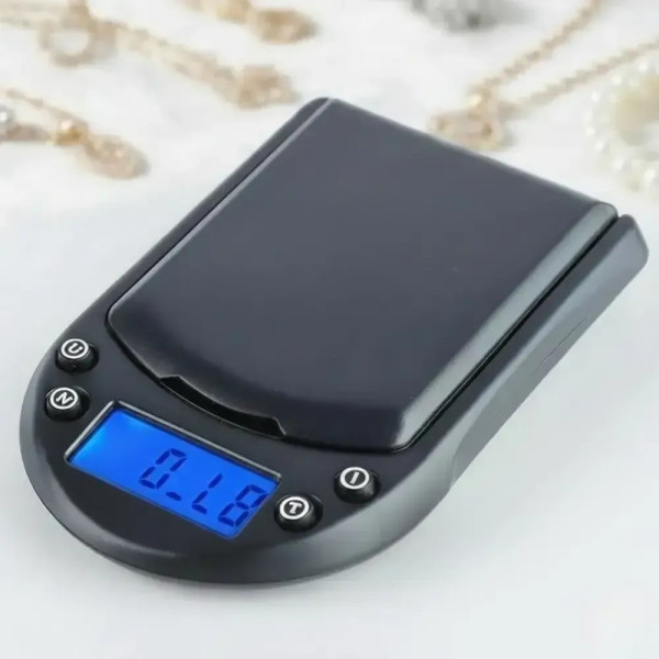 Карманные электронные ювелирные весы AND P071 0.01-100 г точность 0,01 г LCD дисплей с подсветкой портативные